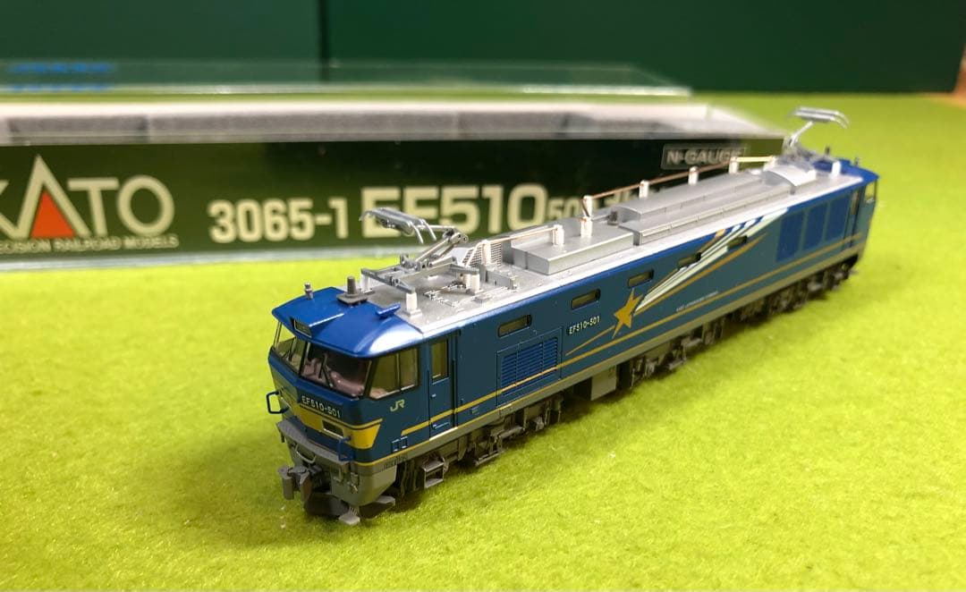 【中古・美品】KATO 3065-1 EF510-500 北斗星色
