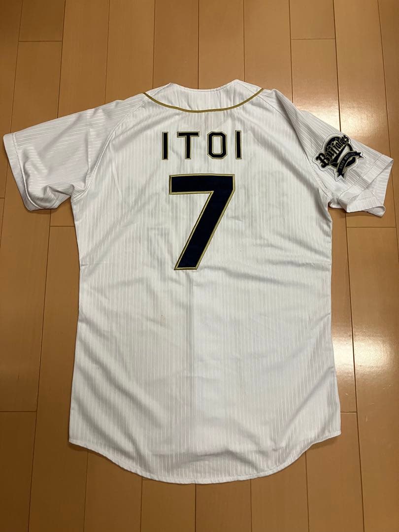 糸井嘉男　直筆サイン　ユニフォーム　オリックスバファローズ　阪神タイガース　L