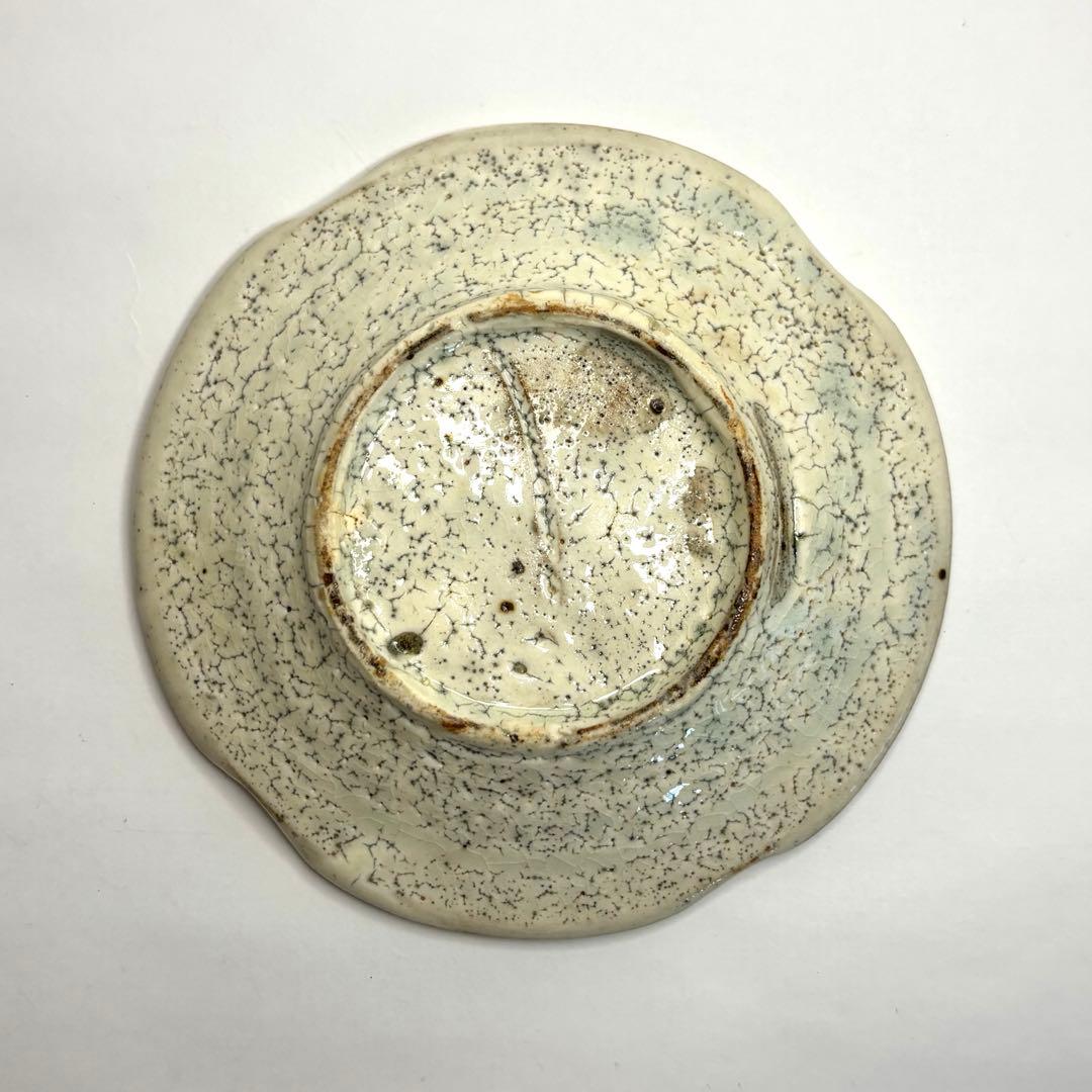 永江港史さん　絵志野焼　鹿　梅　鉢　小皿5枚セット