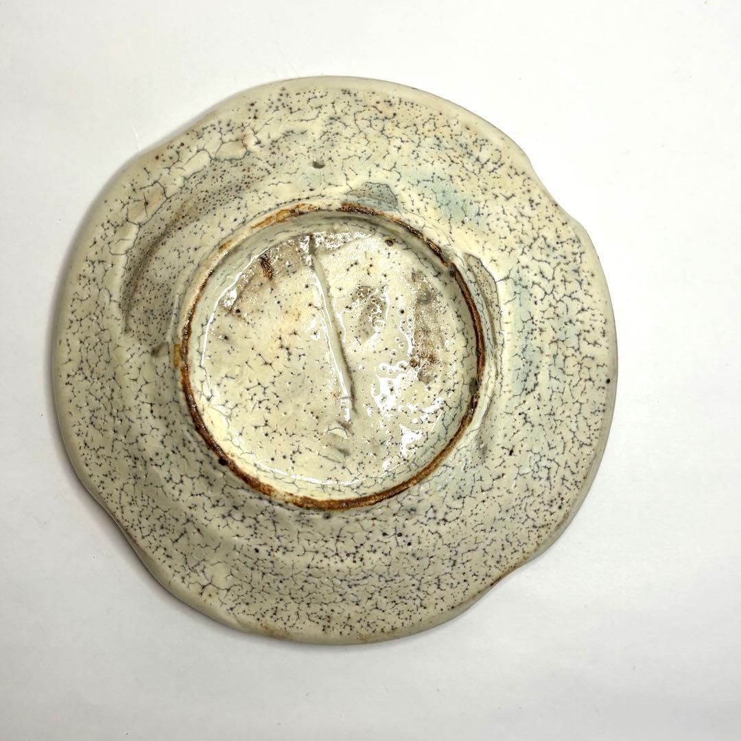 永江港史さん　絵志野焼　鹿　梅　鉢　小皿5枚セット