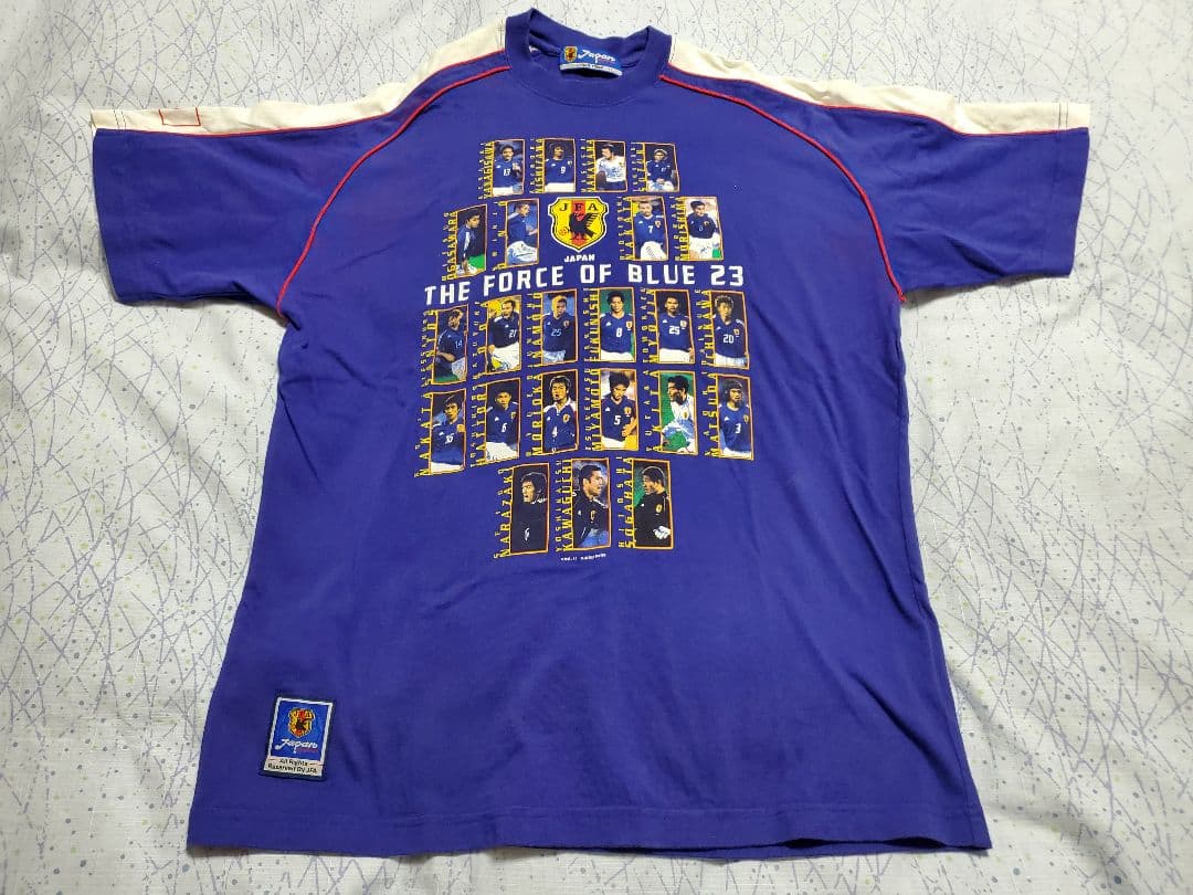 Tシャツ　サッカー日本代表　2002年 日韓W杯　トルシエジャパン　Lサイズ