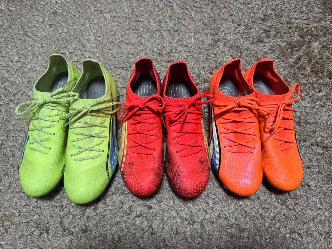 PUMA サッカーシューズ 3足セット