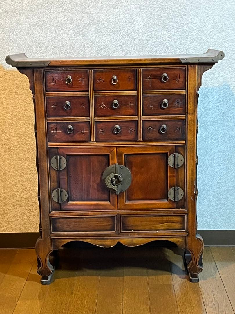 李朝家具 薬箪笥 ヤクジャン 韓国 アンティーク ビンテージ 骨董 韓国伝統工芸