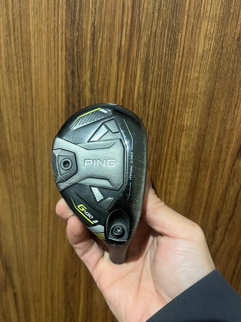 ping g430 ユーティリティ　4U 22度　ピン　ヘッド