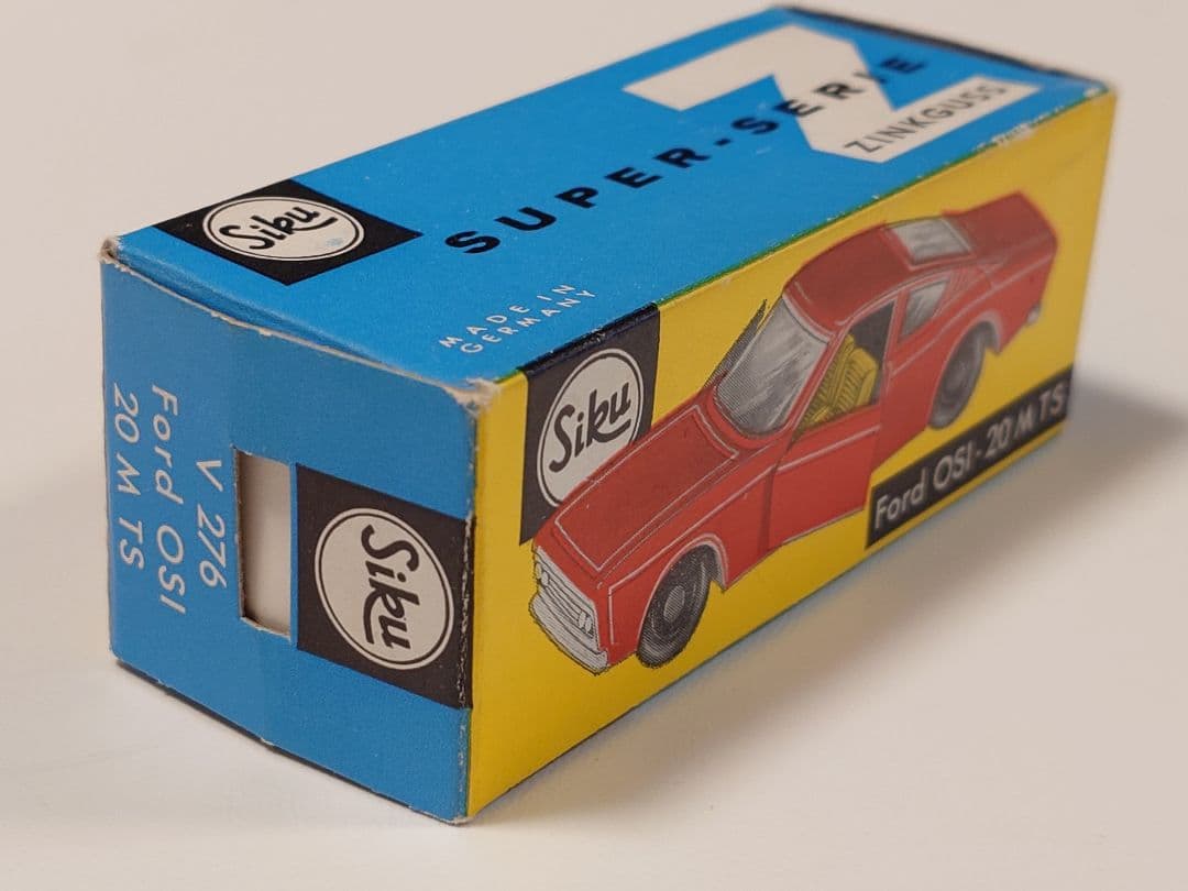 ミニカー Siku V276 FORD OSI 20 M TS