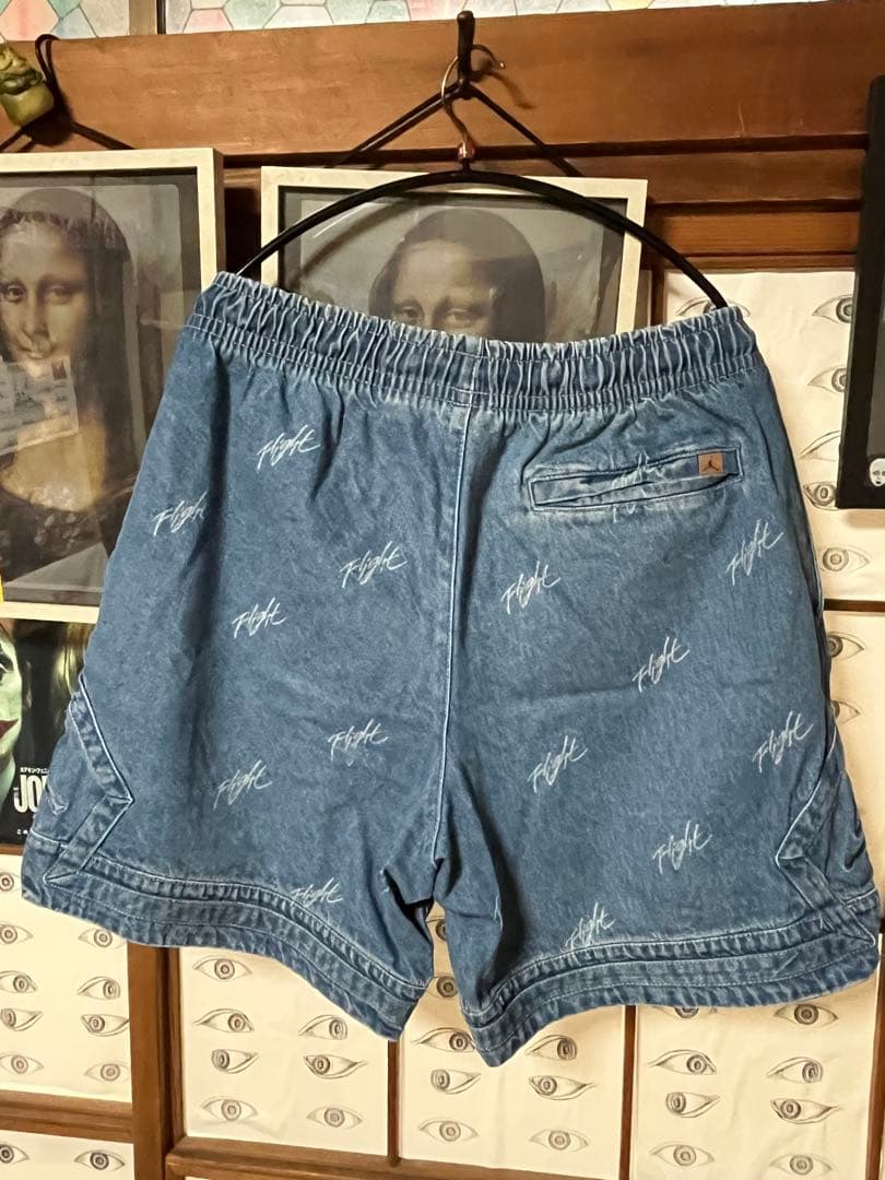 ウェア NIKE JORDAN BRAND DENIM AOP SHORT XL