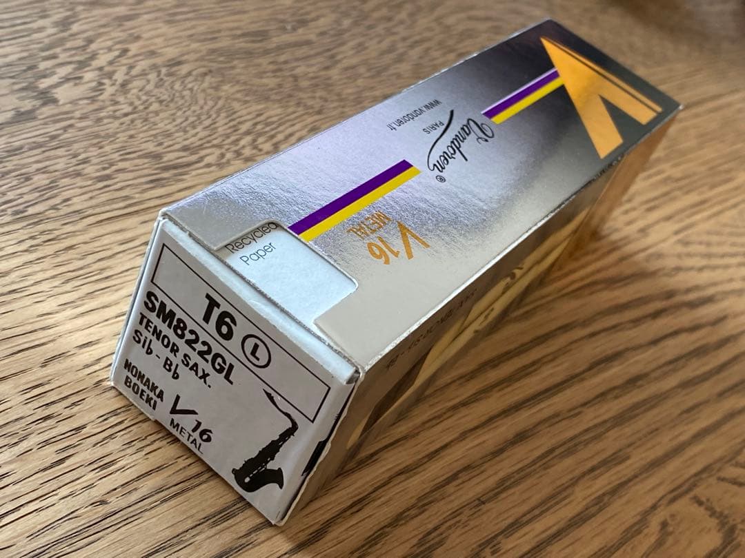 新品同様用美品　バンドレン テナーサックス用メタルマウスピース V16 　T6L