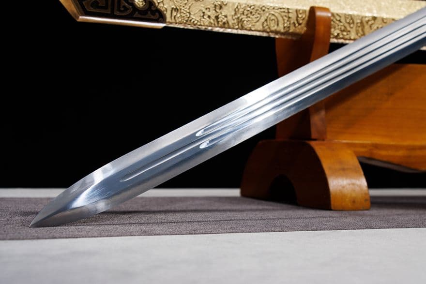【うなされ漢の剣】古兵器 刀装具 日本刀　模造刀 居合刀 武士道 鑑賞用 美術刀