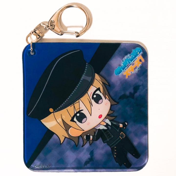 新品★あんスタ【朔間零＆羽風薫】カラオケの鉄人★ふにふにコースター型ストラップ