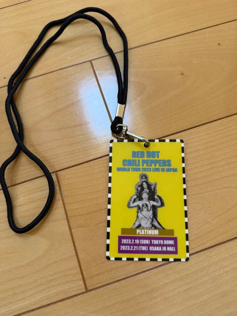 【フル5点】Red Hot Chili Peppers 2023 VIPグッズ