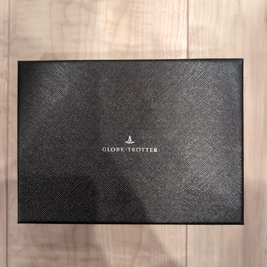 GLOBE TROTTER グローブトロッター ラゲッジタグ ダークブラウン