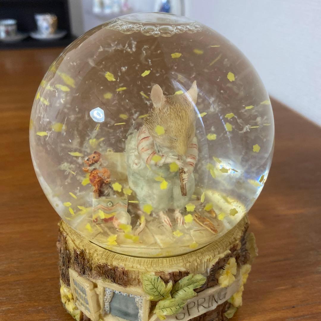 1989 エネスコ　ブランブリーヘッジ スノードーム　スノーグローブ　スプリング