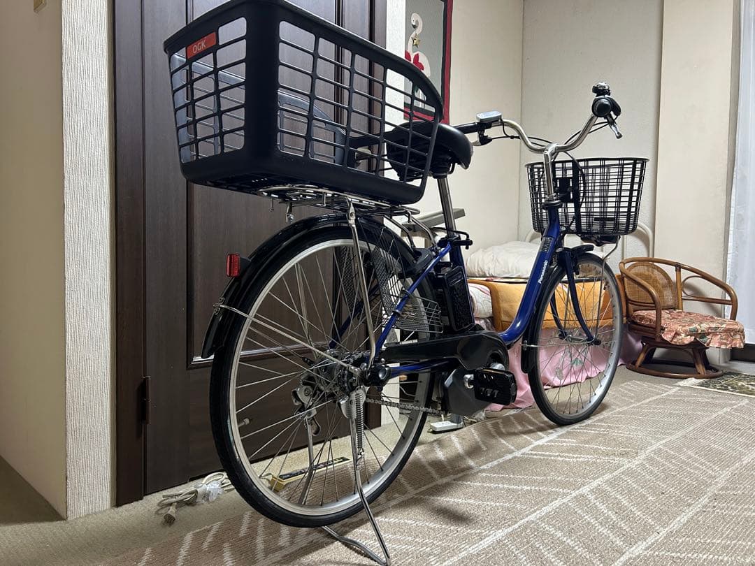 隠*蔵様 兵庫県神戸市より！電動自転車パナソニック ビビYX 2023年製とても