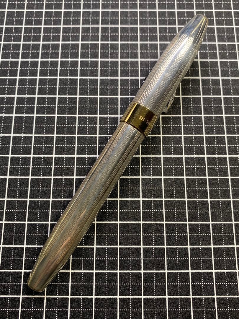 SHEAFFER LEGACY Sterling-Silver 万年筆　字幅M