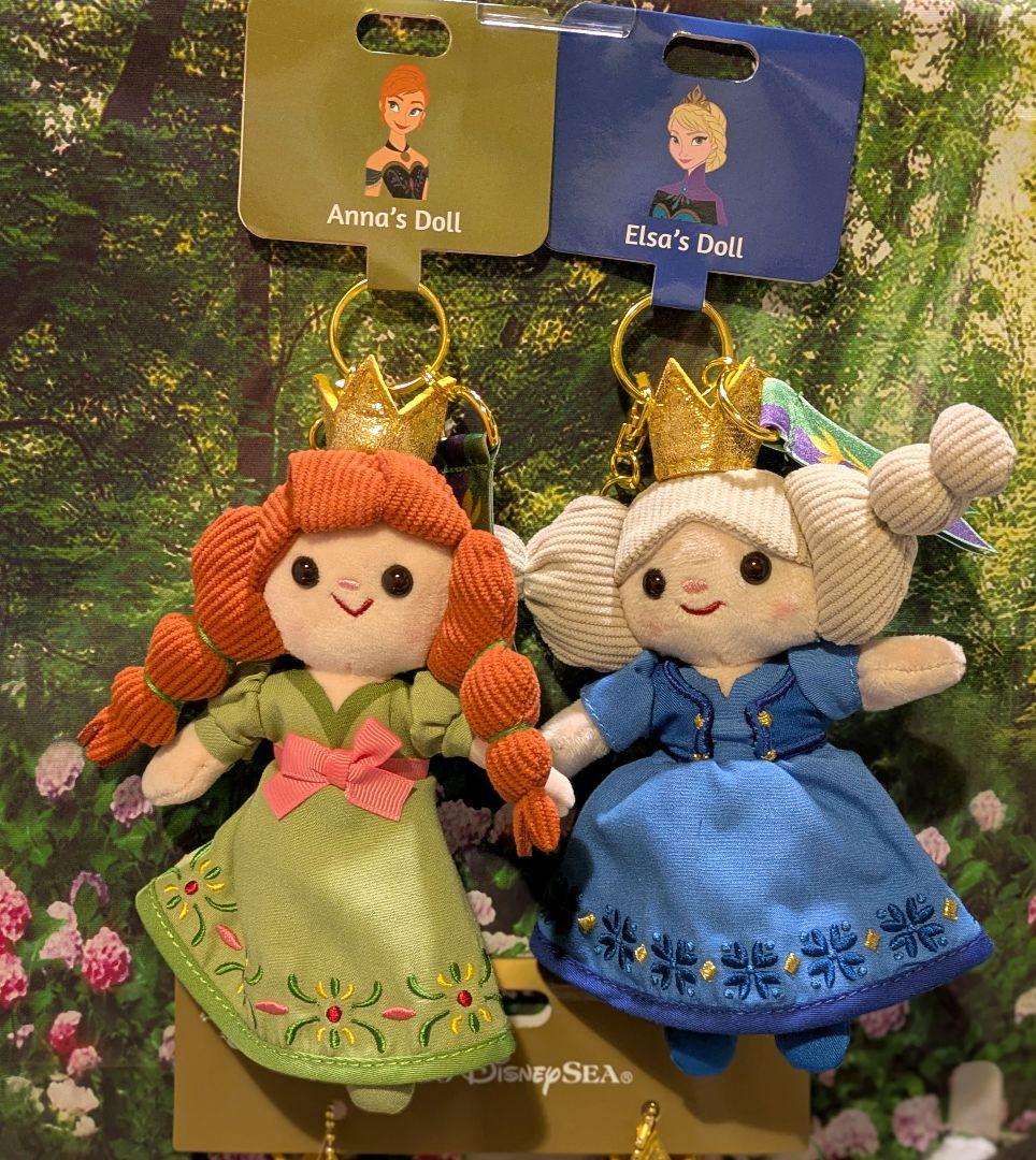 アナ雪　ぬいぐるみ　キーチェーン　アナ　エルサ　サーヨルゲンビョルゲン　ガチャ