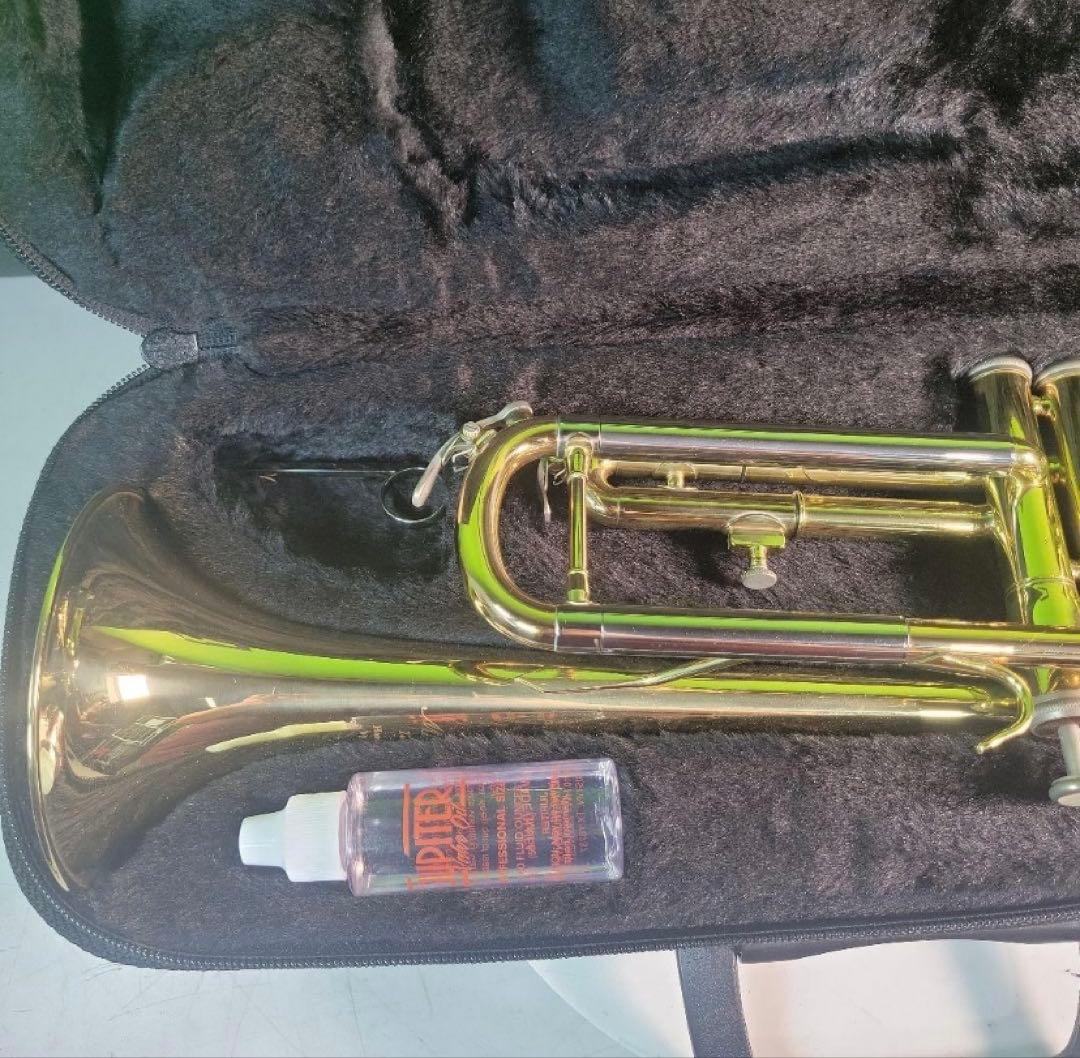 トランペット本体 マウスピース・オイル付き