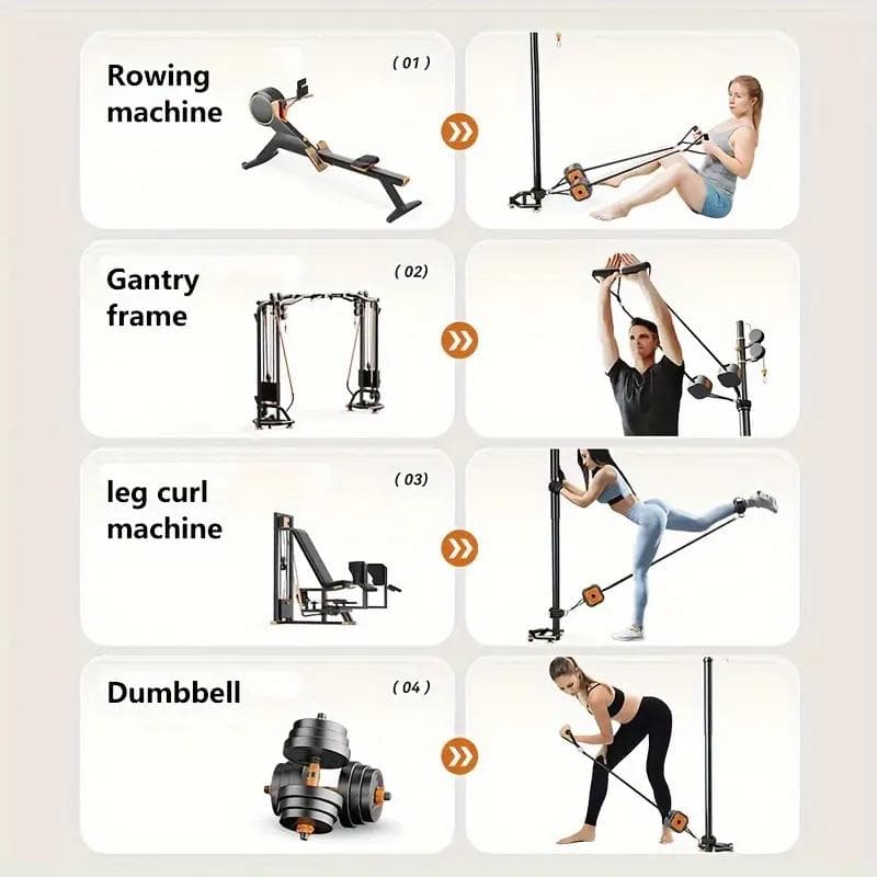 『tomy』自宅でケーブルトレーニング