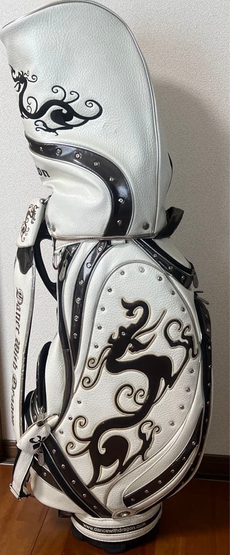 ダンスウィズドラゴン キャディバッグ ホワイト