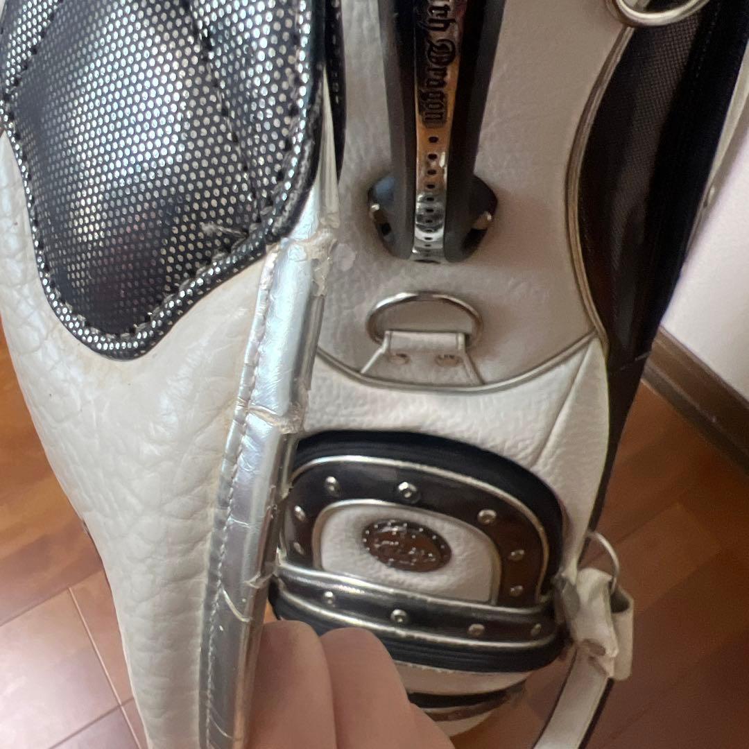 ダンスウィズドラゴン キャディバッグ ホワイト