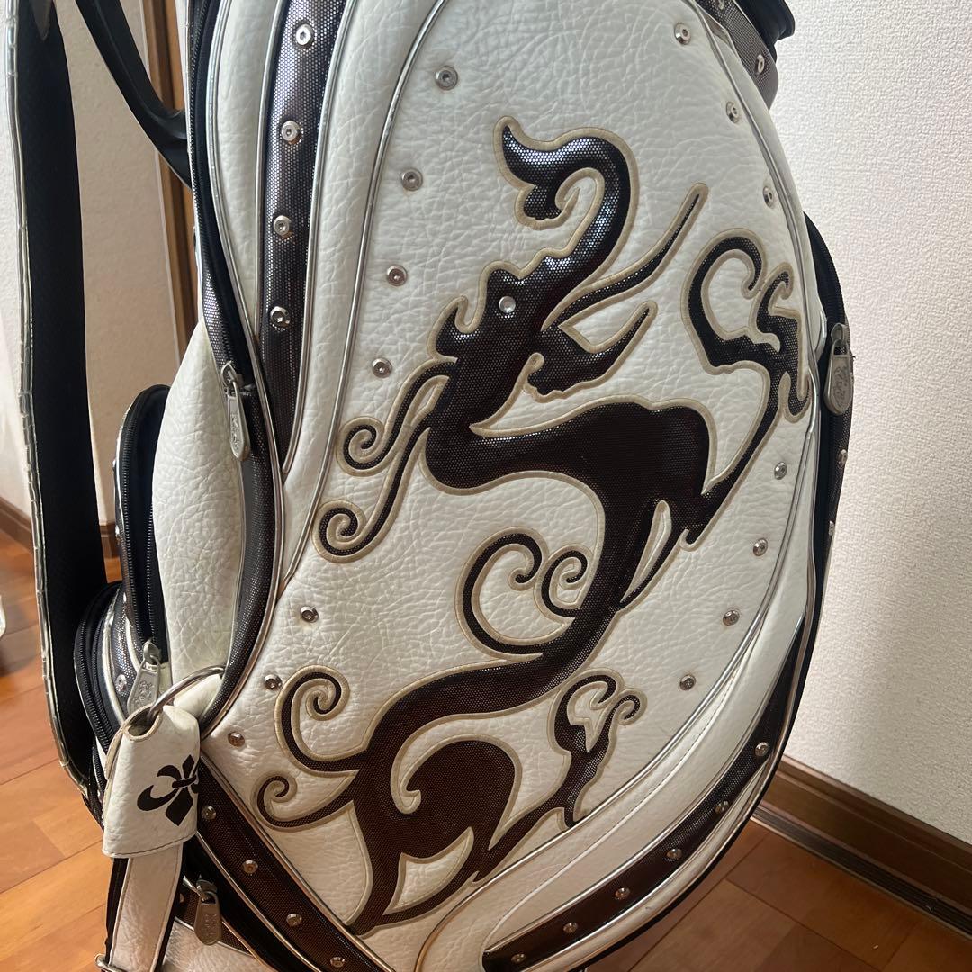 ダンスウィズドラゴン キャディバッグ ホワイト