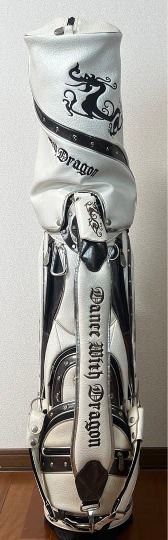 ダンスウィズドラゴン キャディバッグ ホワイト