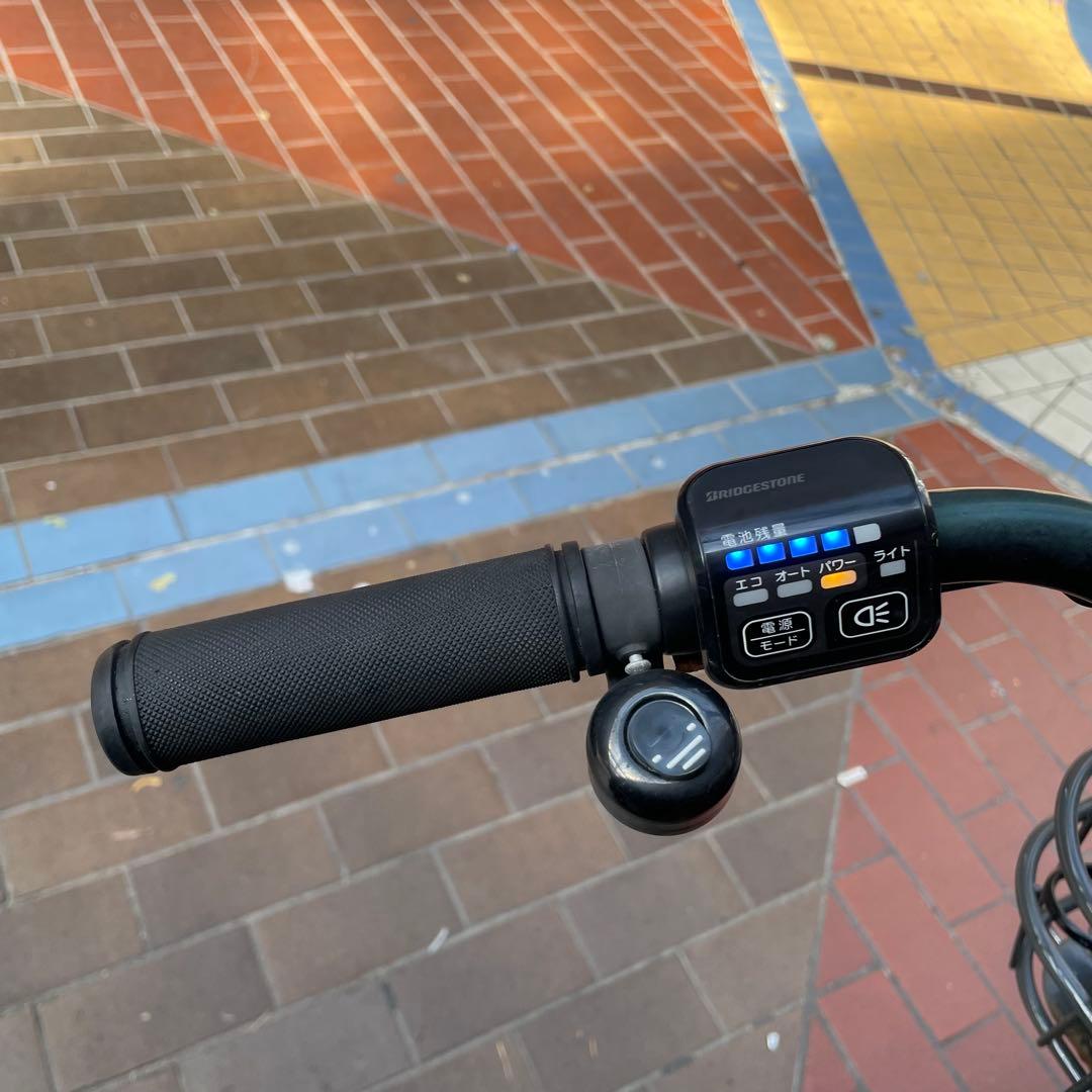 【一部地域の配達無料】 ブリヂストン ビッケ かなり美品 タイヤ9部山 鍵3本