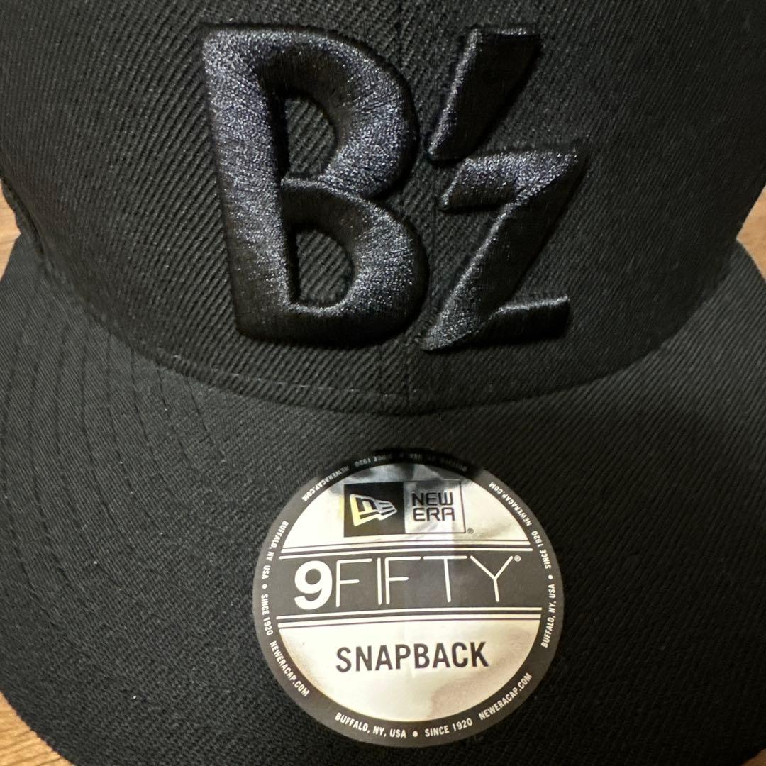 【大人用】B'z ニューエラ NEW ERA コラボキャップ 黒 9FIFTY