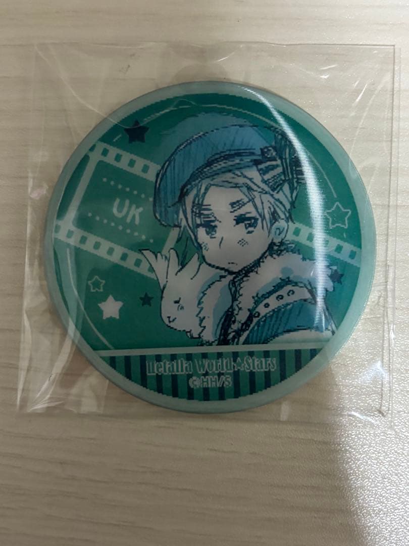 ヘタリア　イギリス　おおきくなったよ　チェンジング缶バッジ