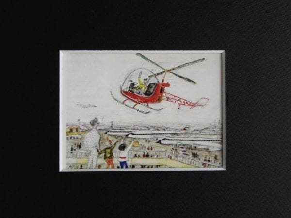 アロイス・カリジェ、【マウルスとマドライナ】、希少画集画より、状態良好