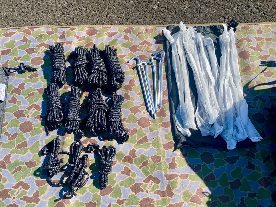 テンビシェルター本体&ルーフ　ブラック