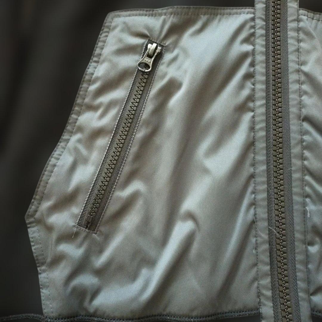 マークアンドロナ リバーシブルニット ウール配合 パーカー スカル 46