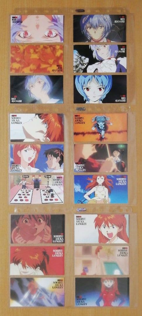 カードダスマスターズワイド 新世紀エヴァンゲリオン劇場版 264種類フルコンプ