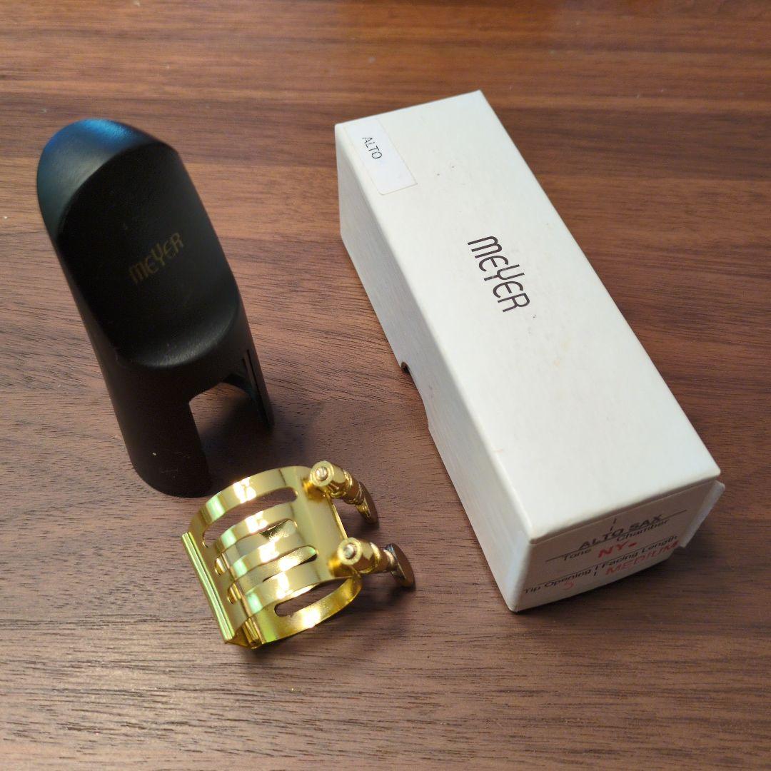 アルトサックスマウスピース　メイヤーニューヨーク100thモデル　オープニング5