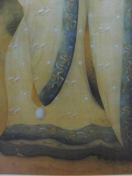 堂本印象 「調鞠図」 ＃２超希少画集より、新品額装付