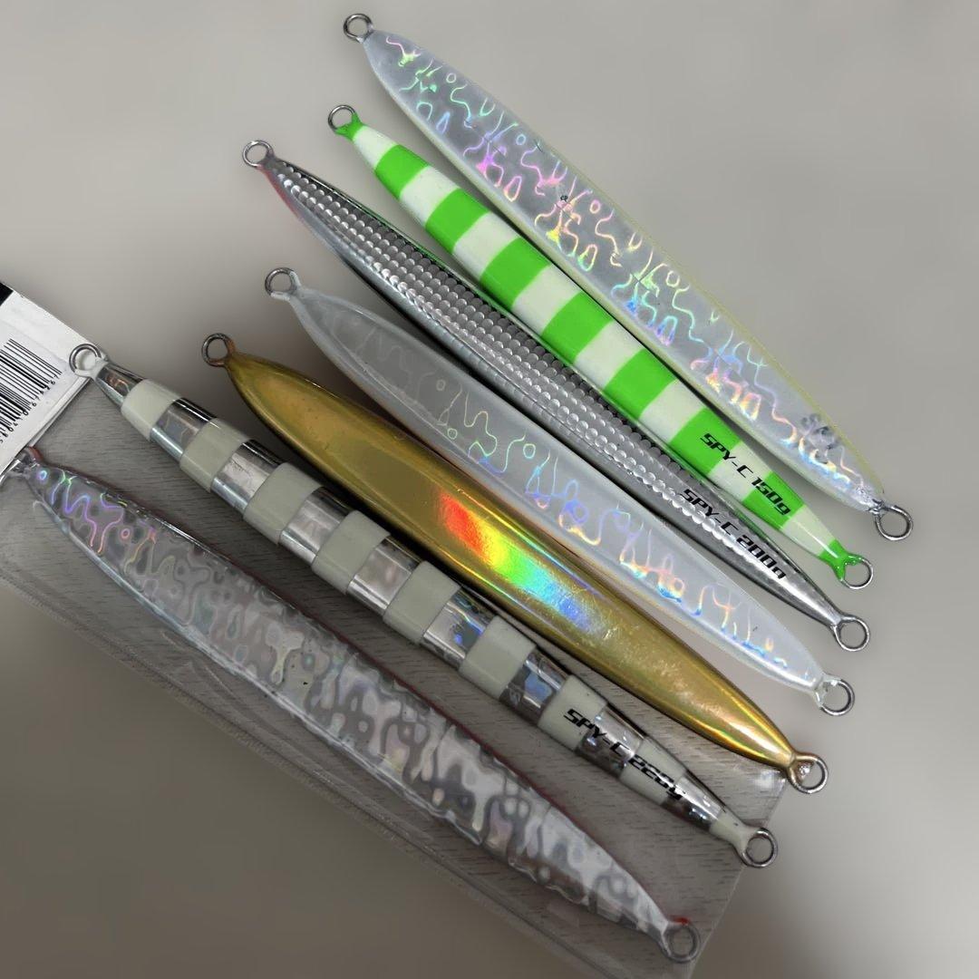 ディープライナー　７本セット200㌘前後