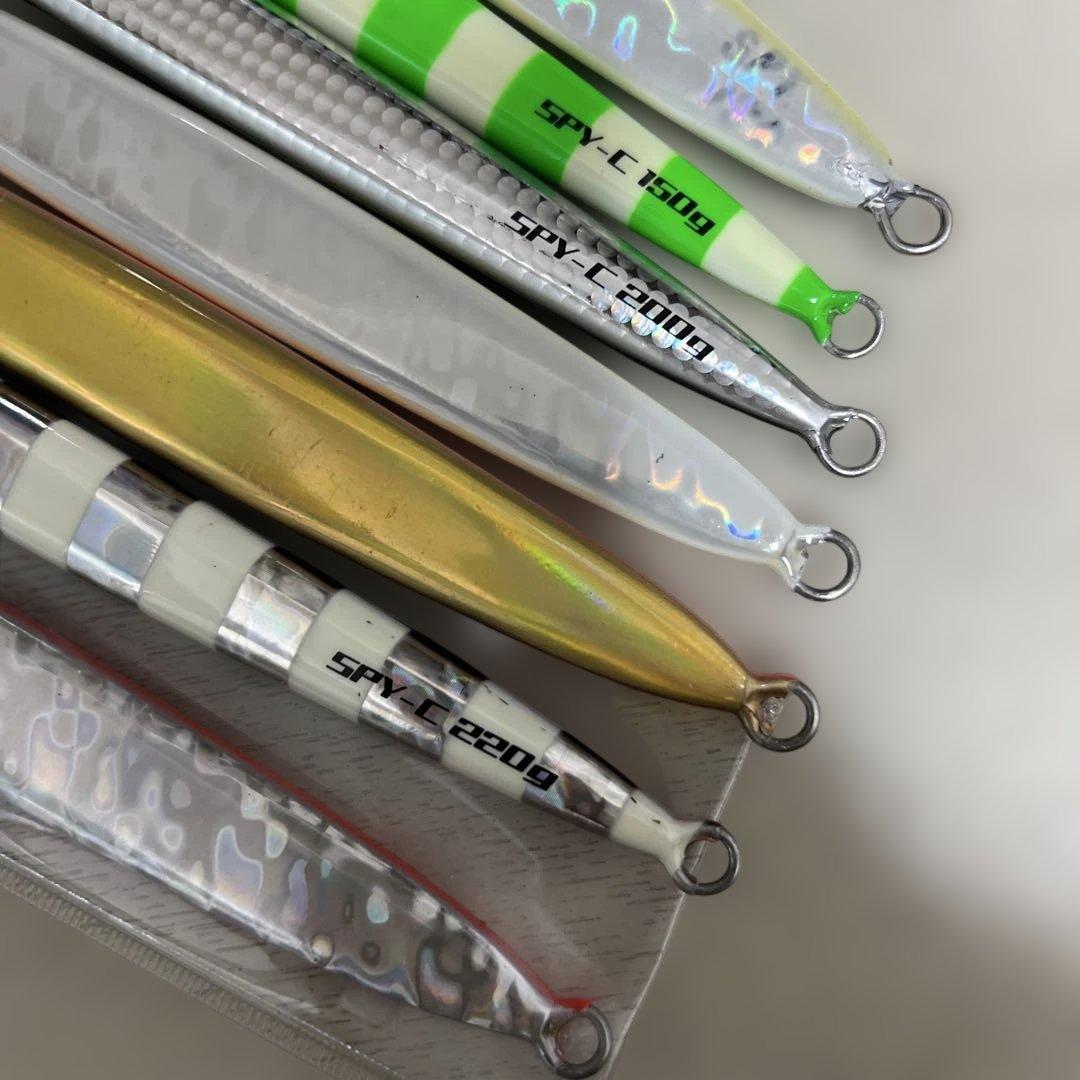 ディープライナー　７本セット200㌘前後