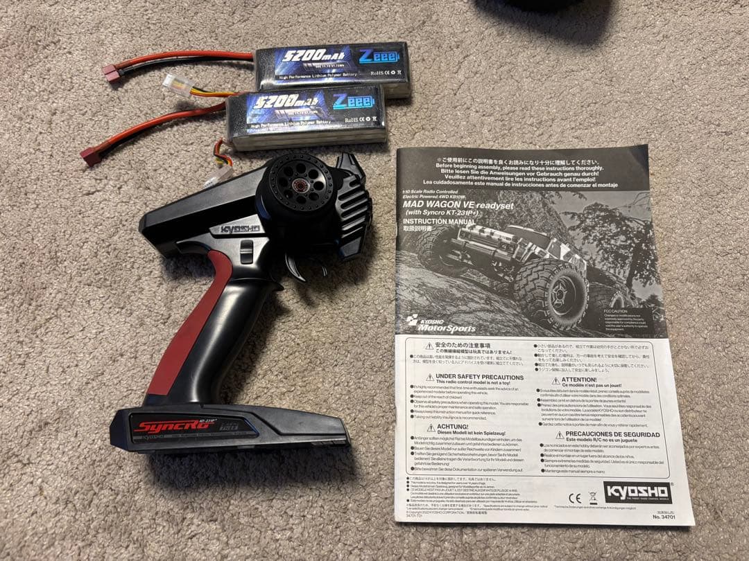 京商KYOSYOマッドワゴンVE MAD WAGON VE セット　即走行可能