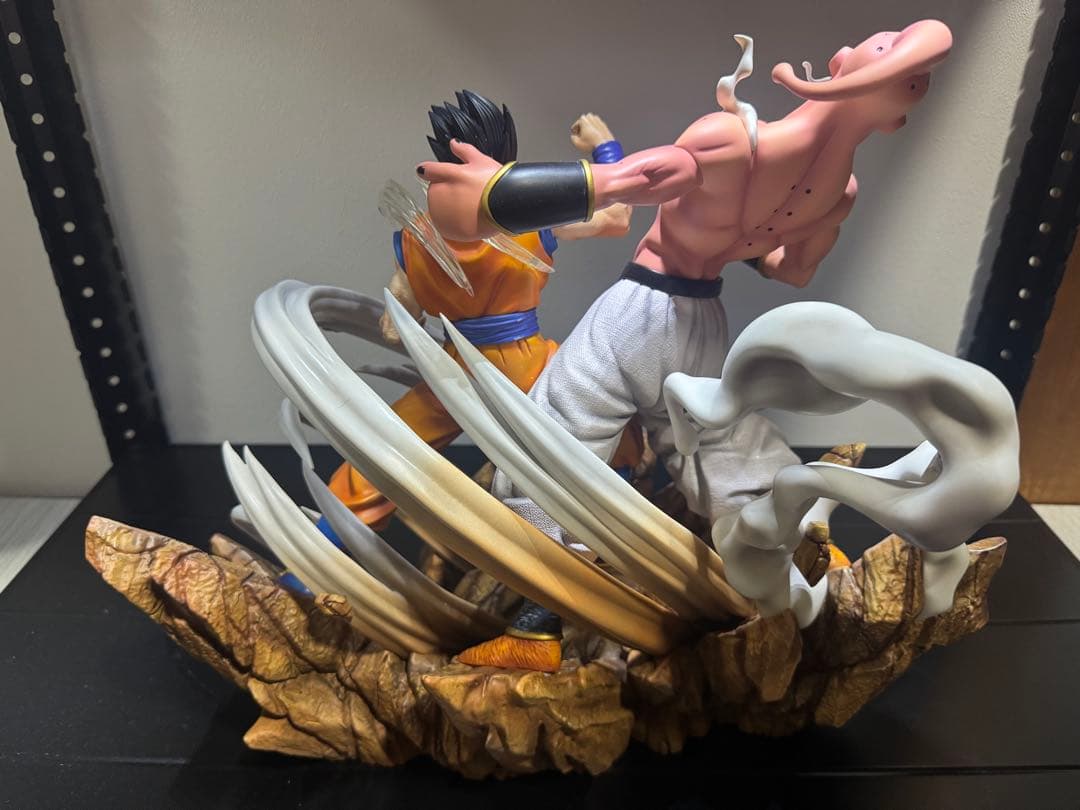 templeスタジオ　ドラゴンボールフィギュア　悟飯VSブウ　ガレージキット