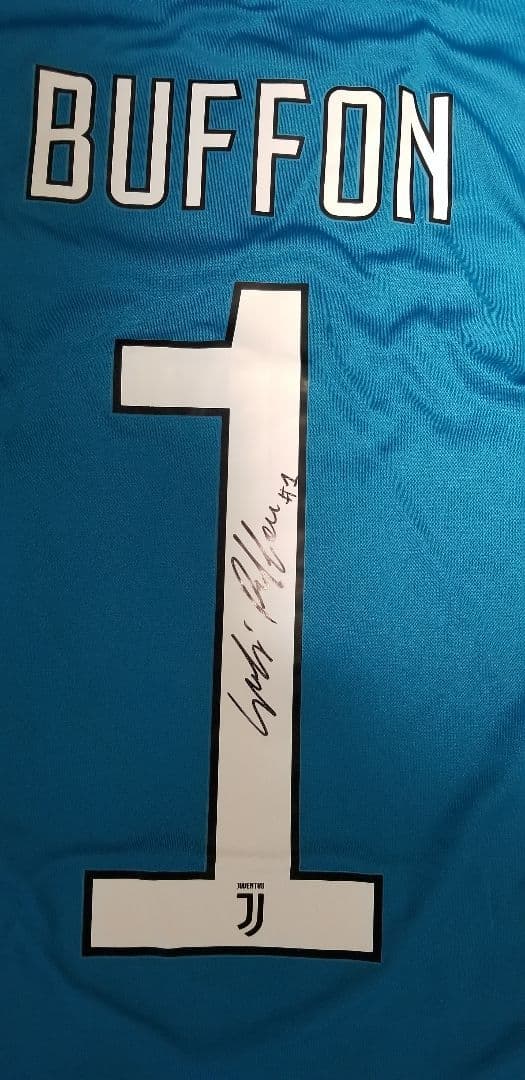 ブッフォン　ジャンルイジ・ブッフォン　ジャンルイジブッフォン　直筆サイン　サイン