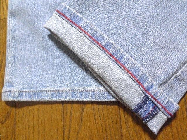 【大きい】38(US)100cmトミーヒルフィガーUSA限定デニムパンツ藍染伸縮