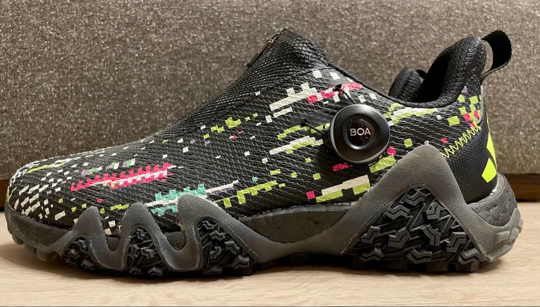 新品未使用　アディダス ゴルフ　コードカオス22 ボア グリッチ 27cm