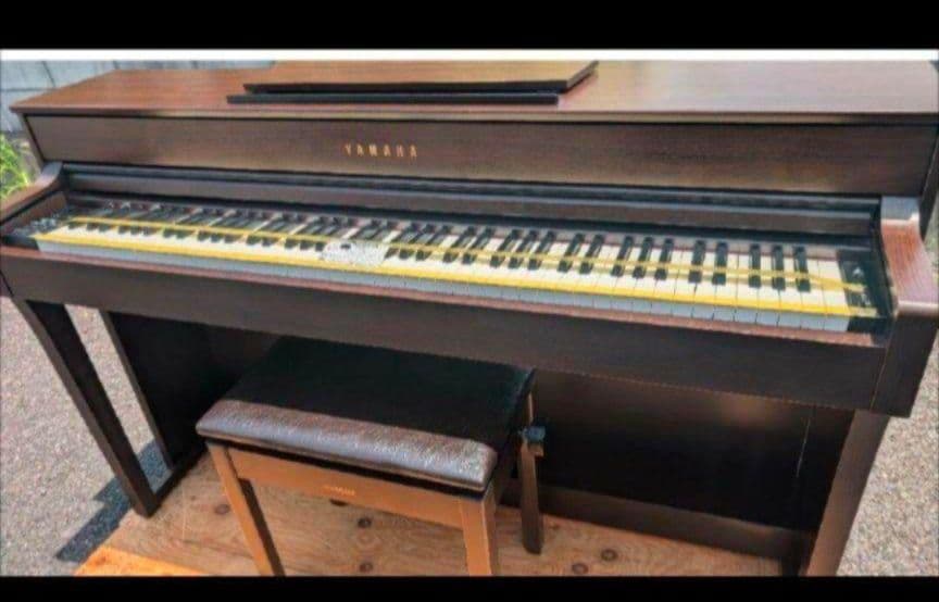 送料込み YAMAHA 電子ピアノ SCLP-6350 2017年製ほぼ新品レ