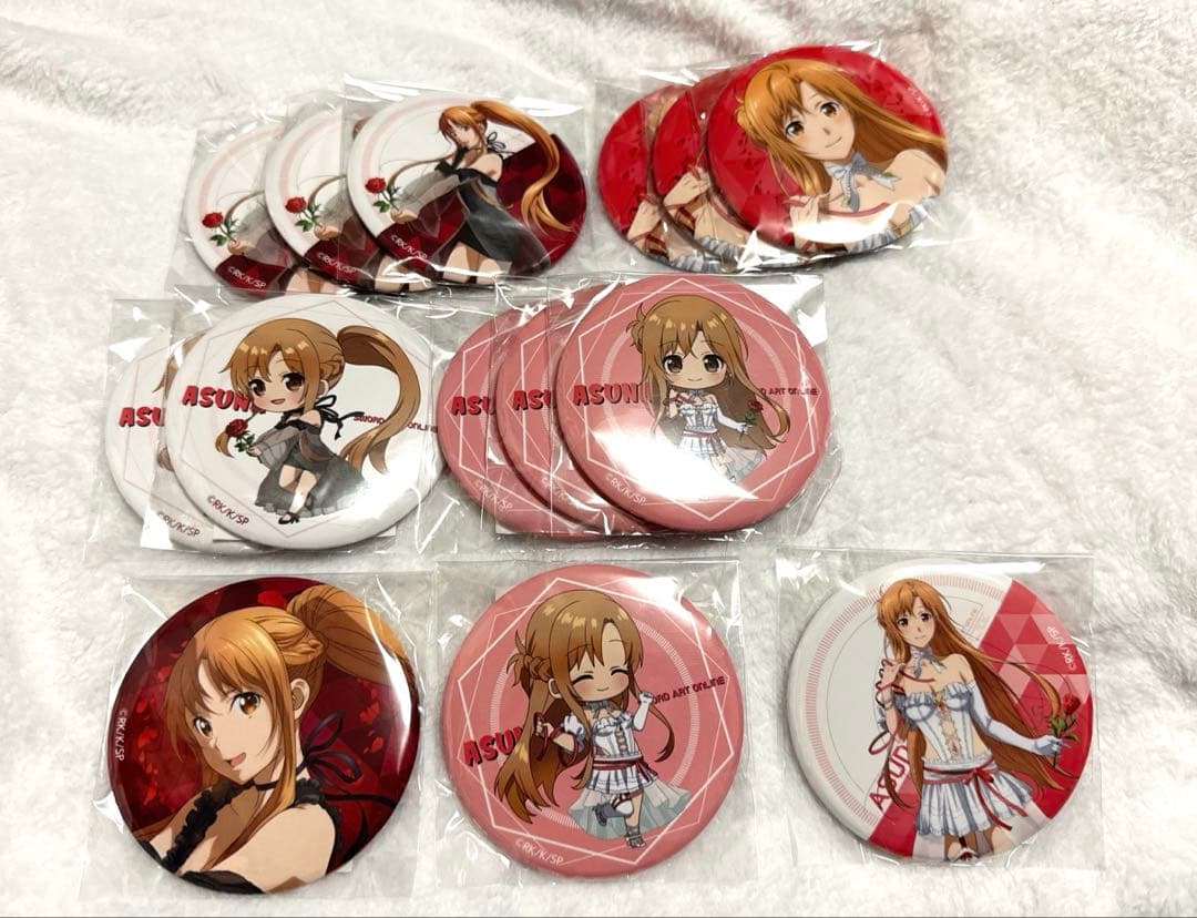 くじ引き堂 ソードアート・オンライン アスナ缶バッジセット