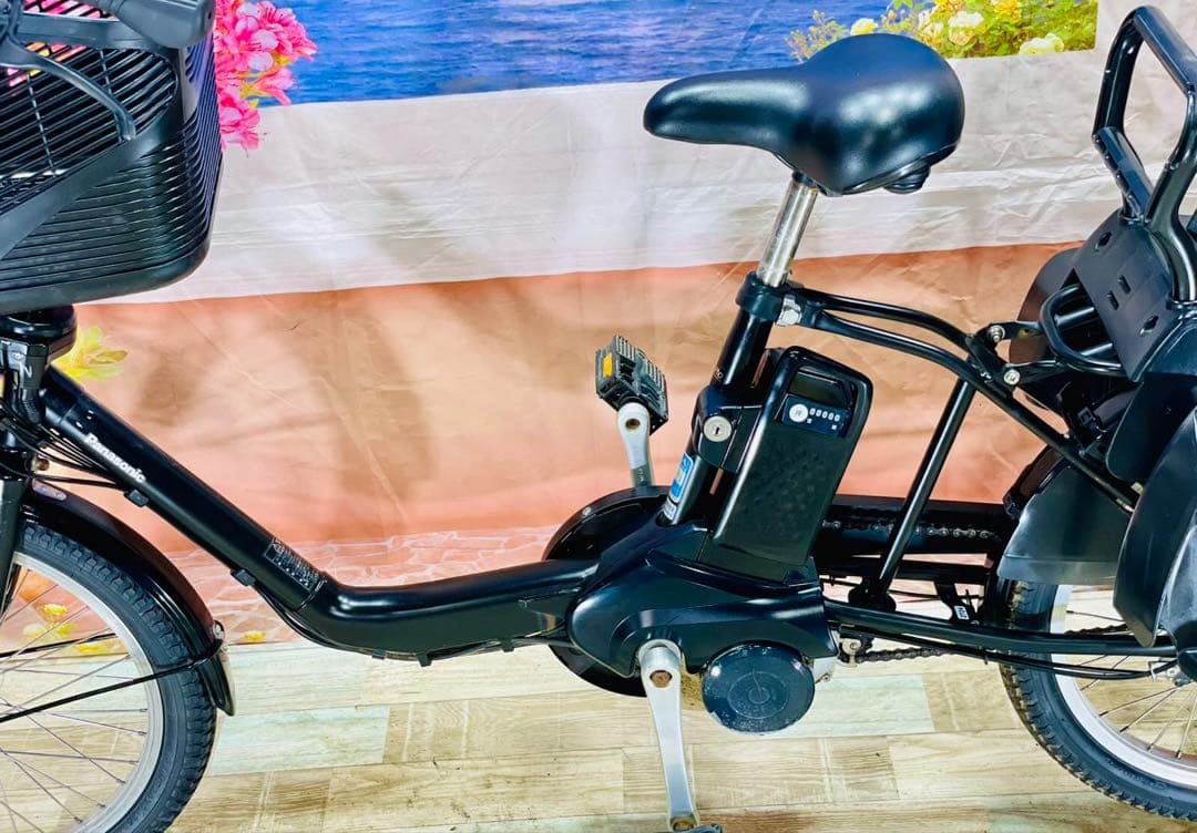 超特価！ギュット12AH⭐️パナソニック子供乗せ電動アシスト自転車Y2724