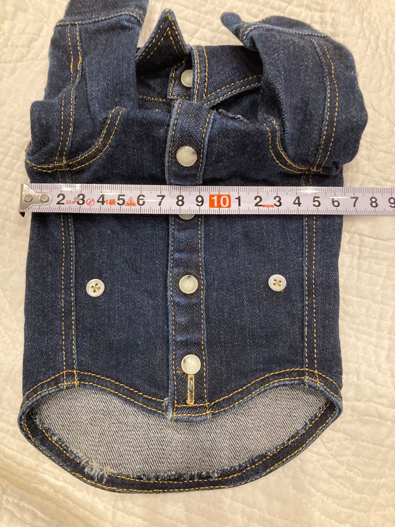 アトリエジジ　ストレッチ　デニムシャツ