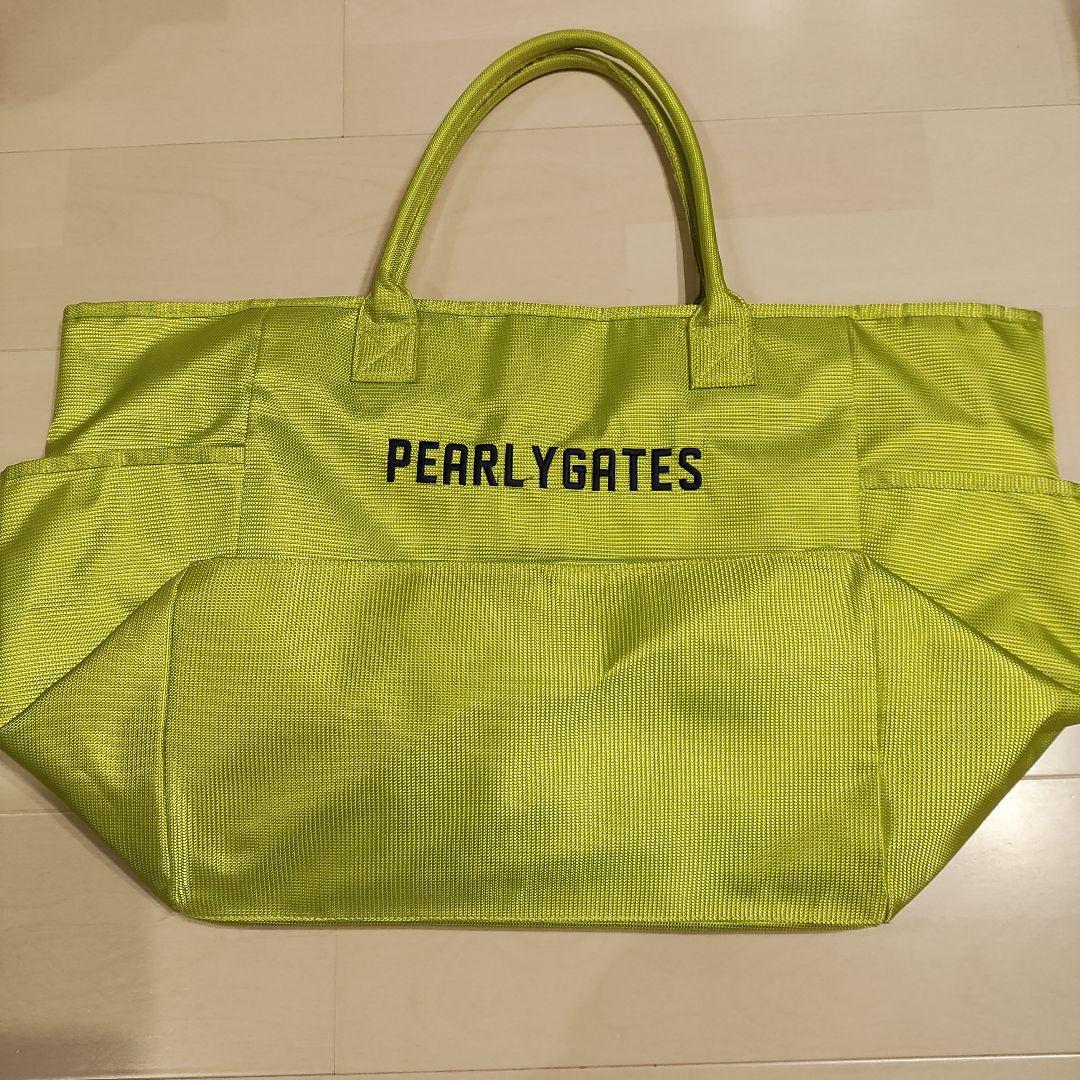 PEARLYGATES パーリーゲイツ　ロッカーバック　ネオングリーン