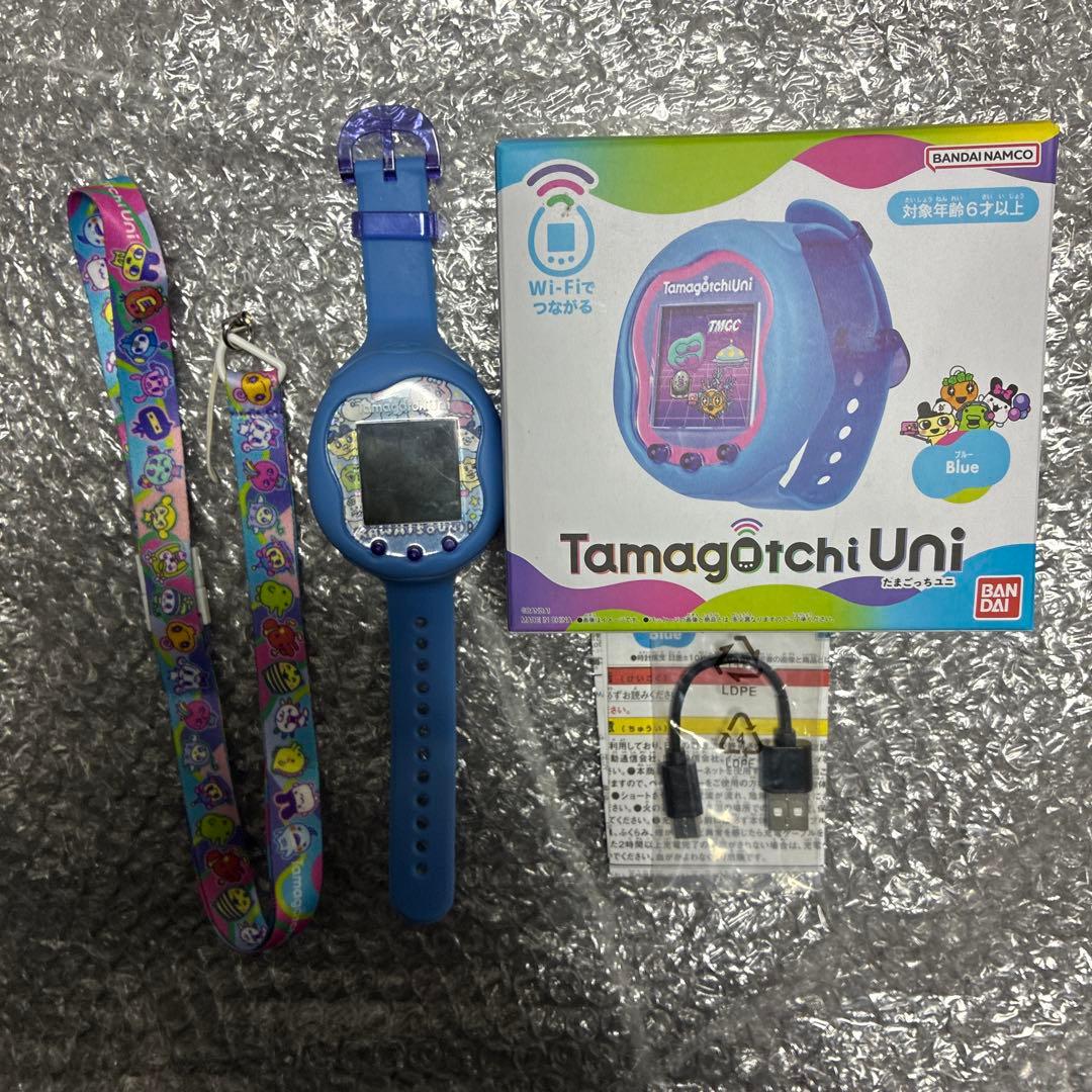 たまごっちユニ　ブルー　あのちゃんコラボ