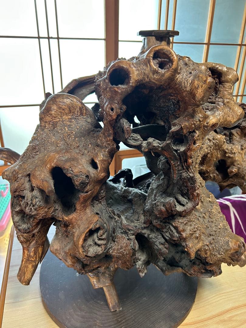 根卓 花台 一枚板 飾り台 古家具 古道具 アンティーク古美術 骨董