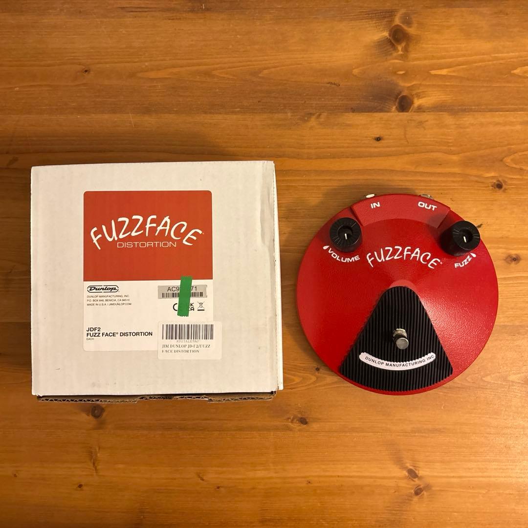 ギター JIM DUNLOP FUZZFACE JD-F2