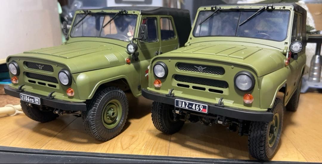 プレオーダー品 WPL UAZ-469 カスタム塗装品 制作予約 1台制作可能